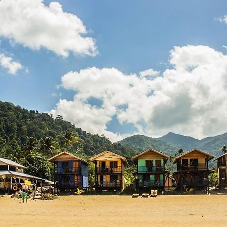 Beach Shack Chalet - Garden View Aframe Big Unit Kampong Juara Exterior foto