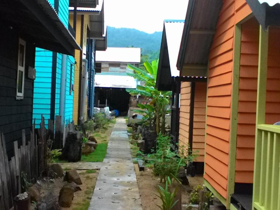 Beach Shack Chalet - Garden View Aframe Big Unit Kampong Juara Exterior foto